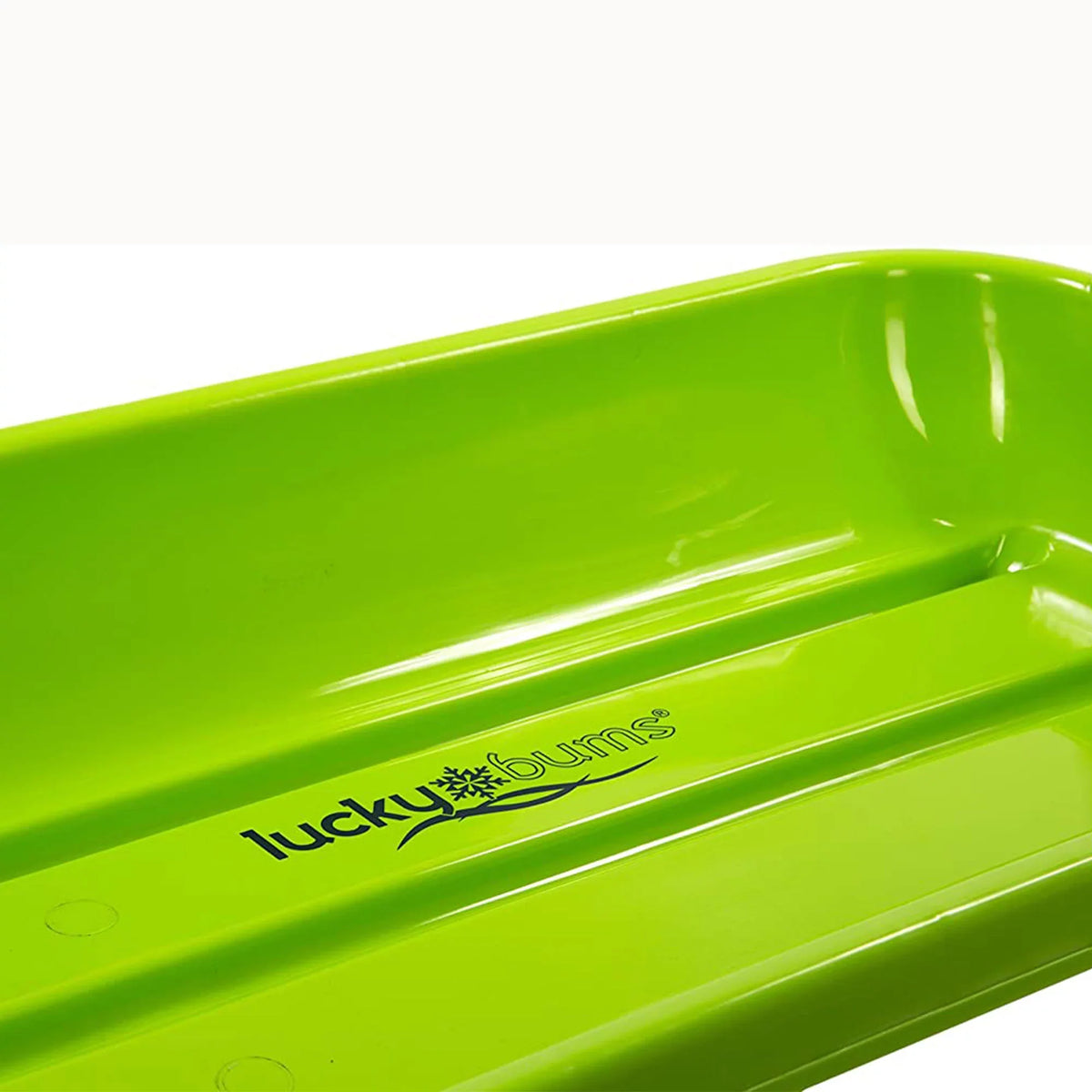 Kids Plastic 1 Toboggan Person Snow Bums Lucky inch Sled, Green 48