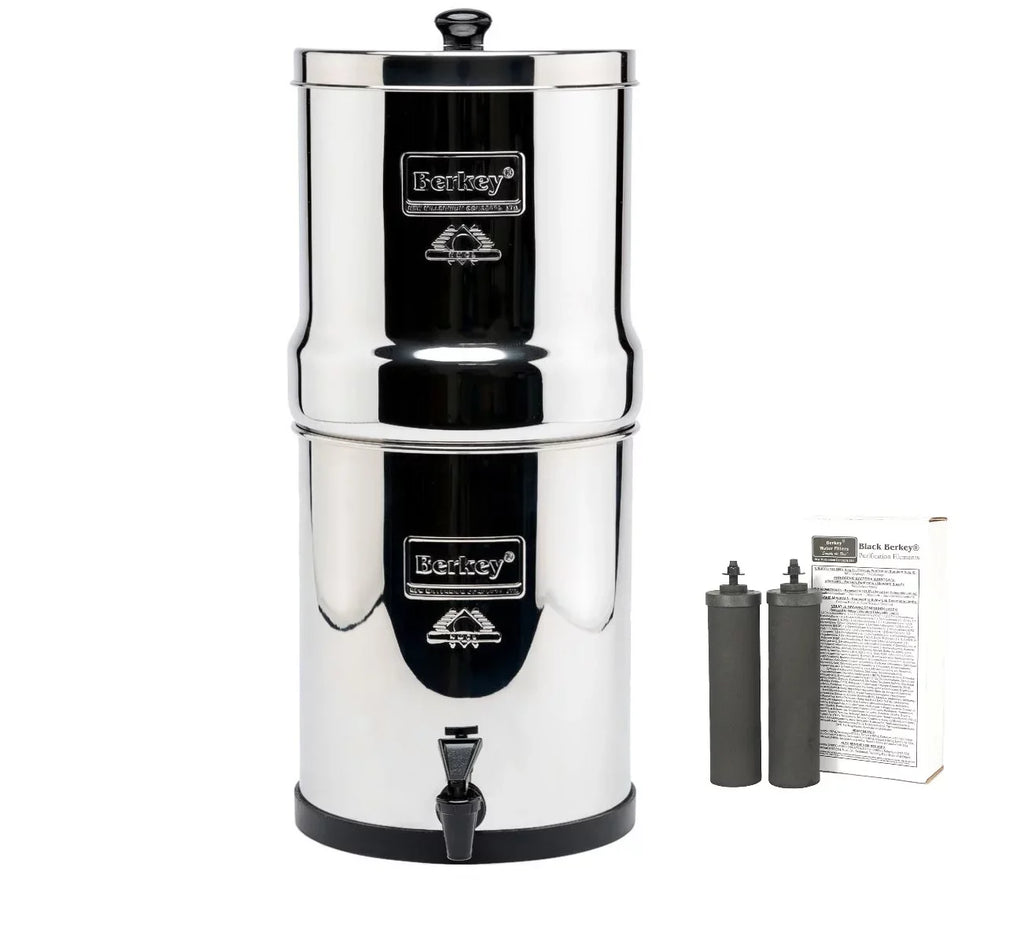 Berkey Gallons Carbon Filters Black 2 Big Water Filter - 2.25