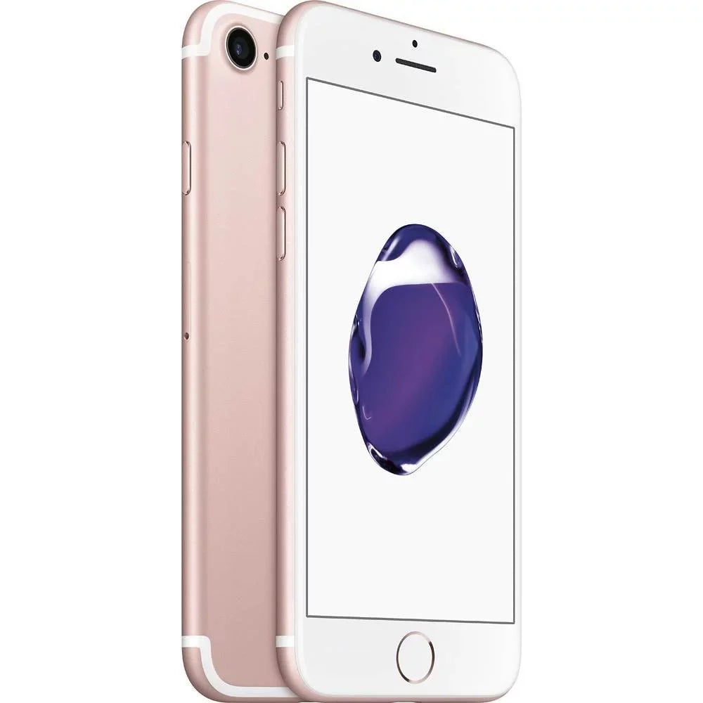Wireless) Gold iPhone Rose 128GB Restored Apple (Cricket (Refurbished) 7