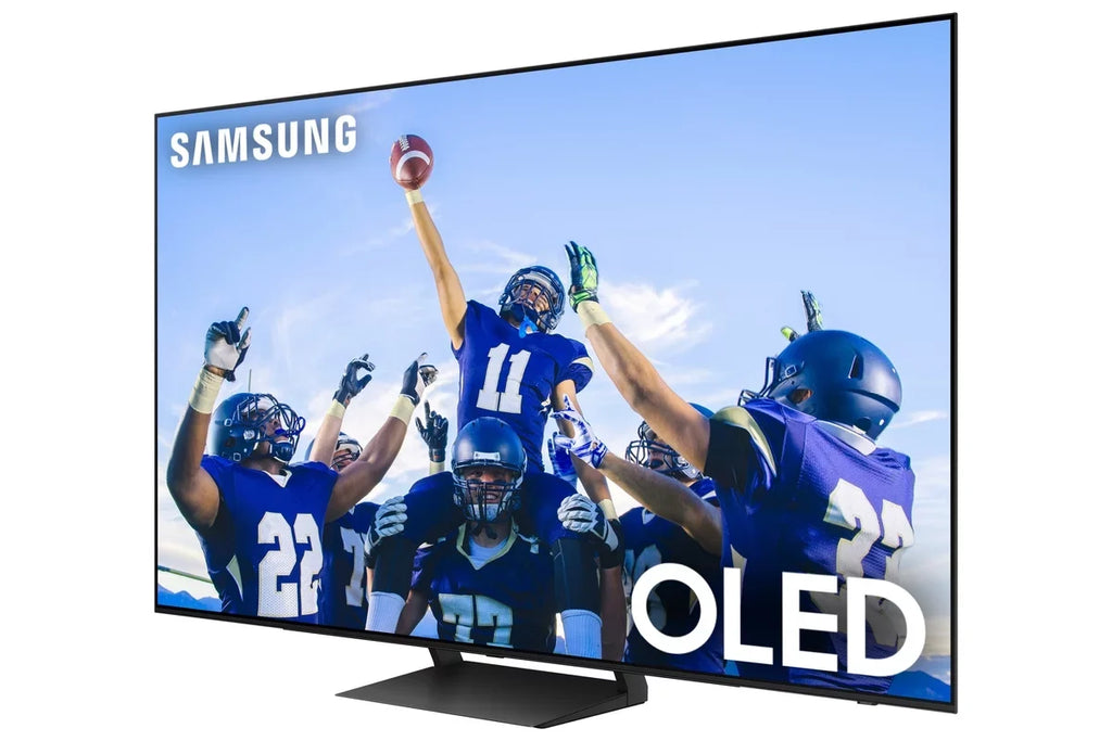 Smart AI 2.1ch Dolby (2023) with QN55S90CAFXZA Samsung Upscaling 55" with Soundbar Audio and 4K Subwoofer Samsung TV OLED HW-B550 a with