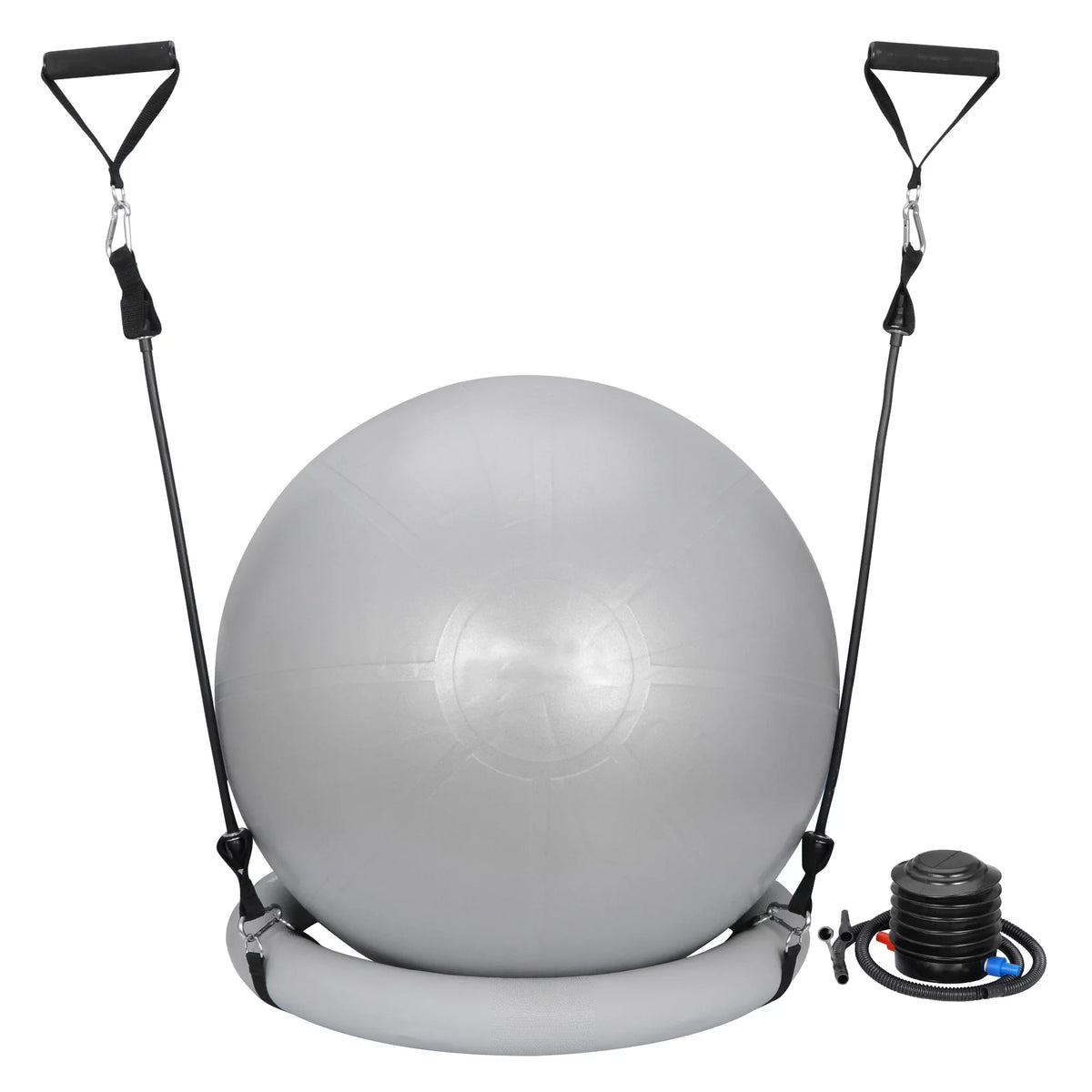 for Workout Anti- with ZENSTYLE & Ball Fitness Guide Ball Burst Birthing, Stability Balls Yoga,Pilates, Fitness & Balance Pump Quick Exercise