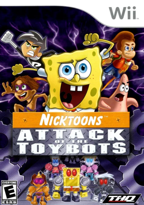 Nintendo Wii Toybots - Attack the Nicktoons: of