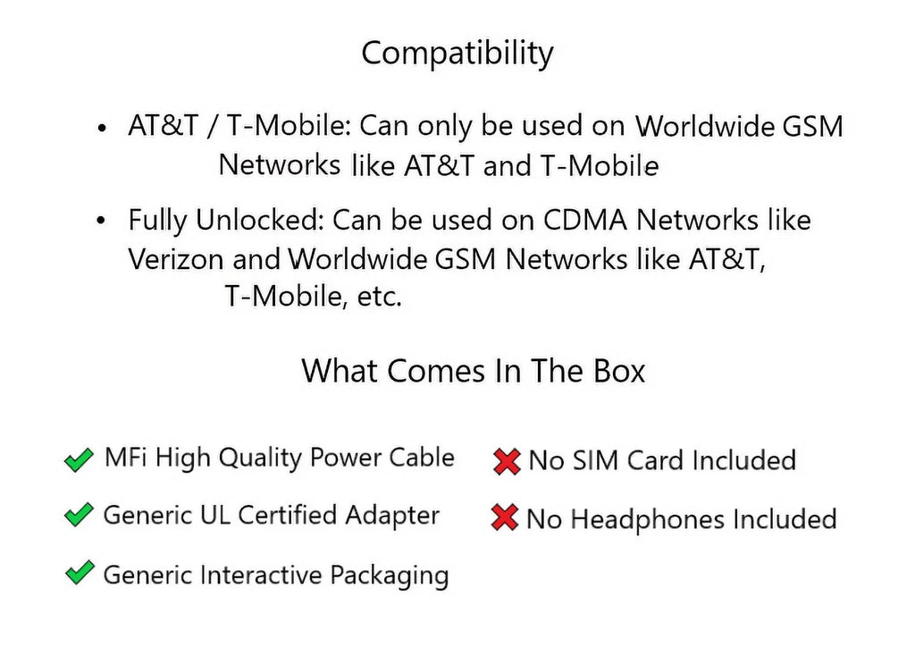 256GB Smartphone X ( Apple AT&T Fully Unlocked iPhone T-Mobile) Silver (Refurbished) Verizon + Restored +
