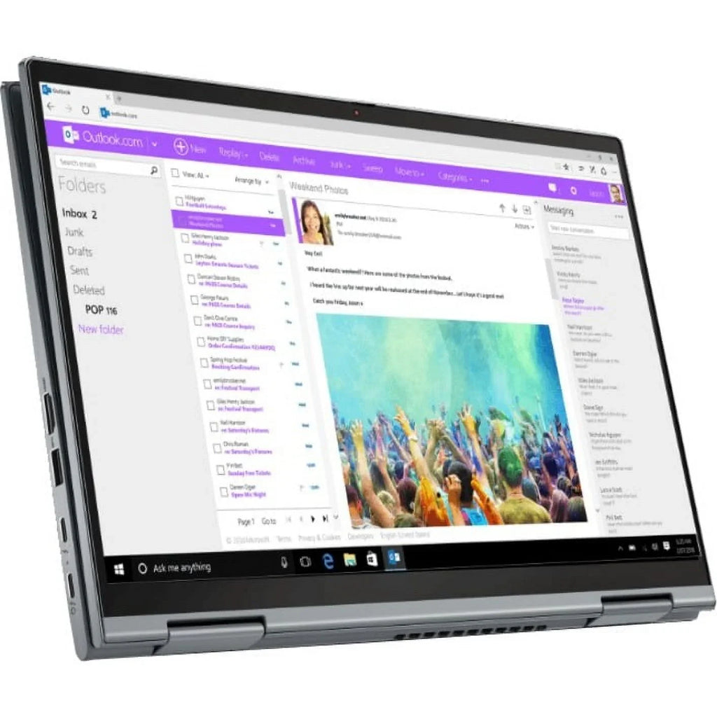 i5 20XY002WUS ThinkPad Laptop, 256GB Touchscreen i5-1135G7, Pro, Lenovo 2-in-1 10 Core SSD, 14" Windows Intel