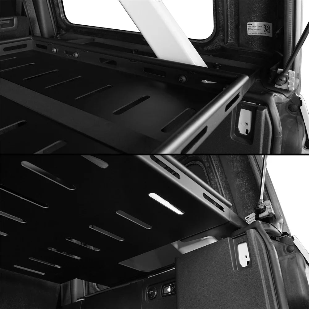 2021 Basket Hooke Ford Storage for Hardtops 4 Rear Bronco 2023 Door Road Rack 2022 Cargo