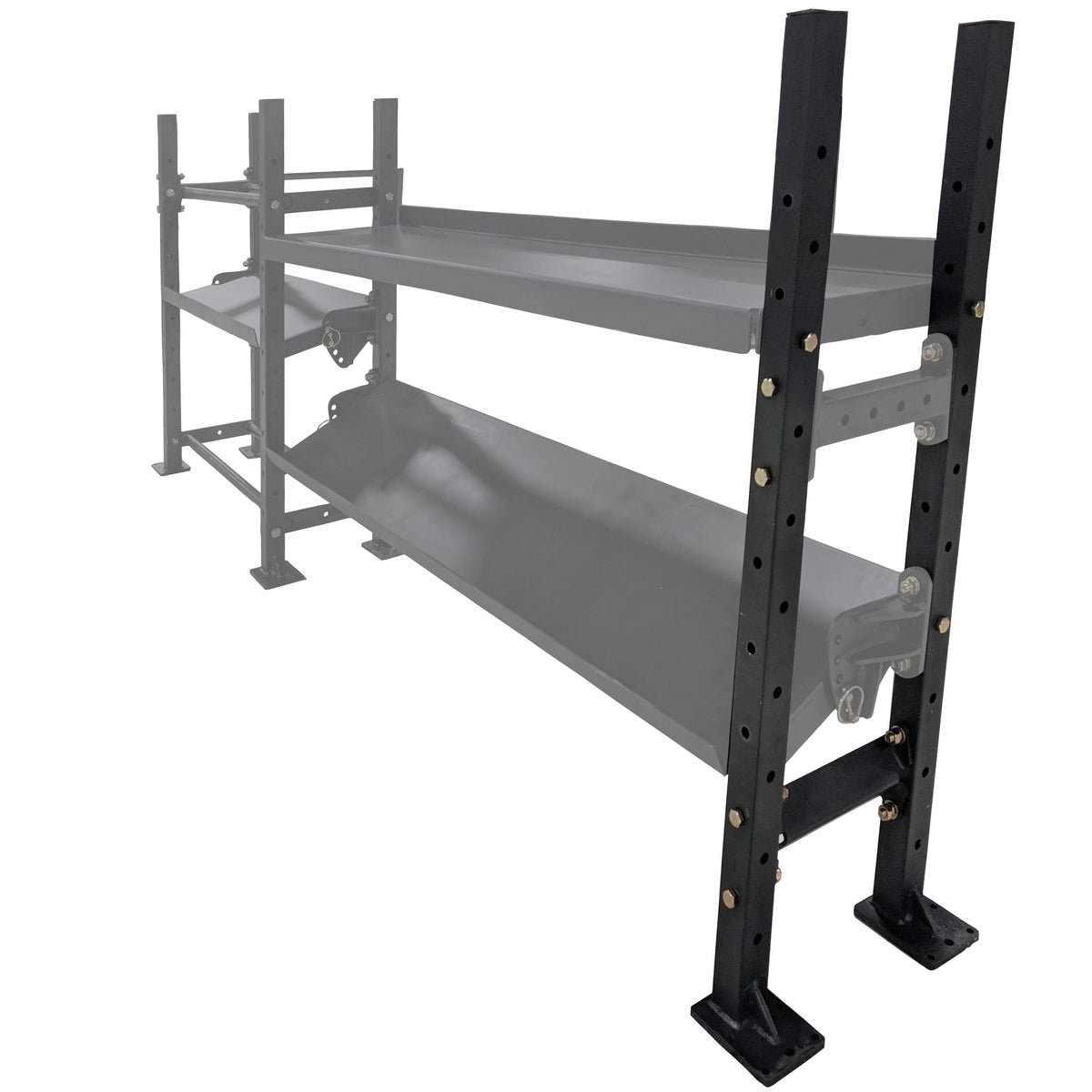 Fitness Storage System Pair 45-in. Mass for Titan Uprights