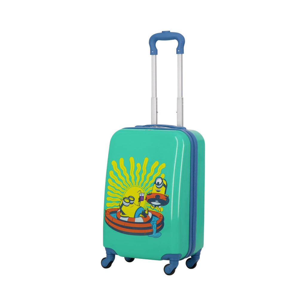 Hardshell Suitcase Kids Minions Inch Teal Luggage, Carry 21 with On Spinner Wheels, Rolling