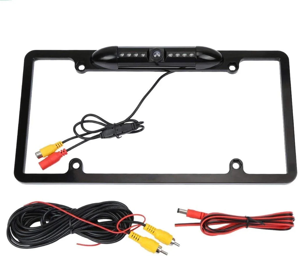 SONY Backup Rearview XAV-AX150 Plate Black License Frame for Camera