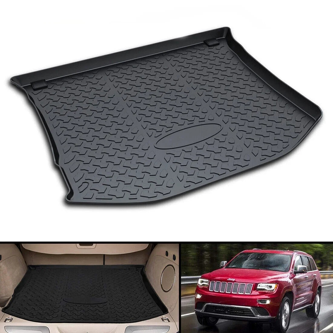 Liner Mats Rear to Cargo Jeep TPO 2011-2021 Trunk Cherokee for Clean Easy Grand