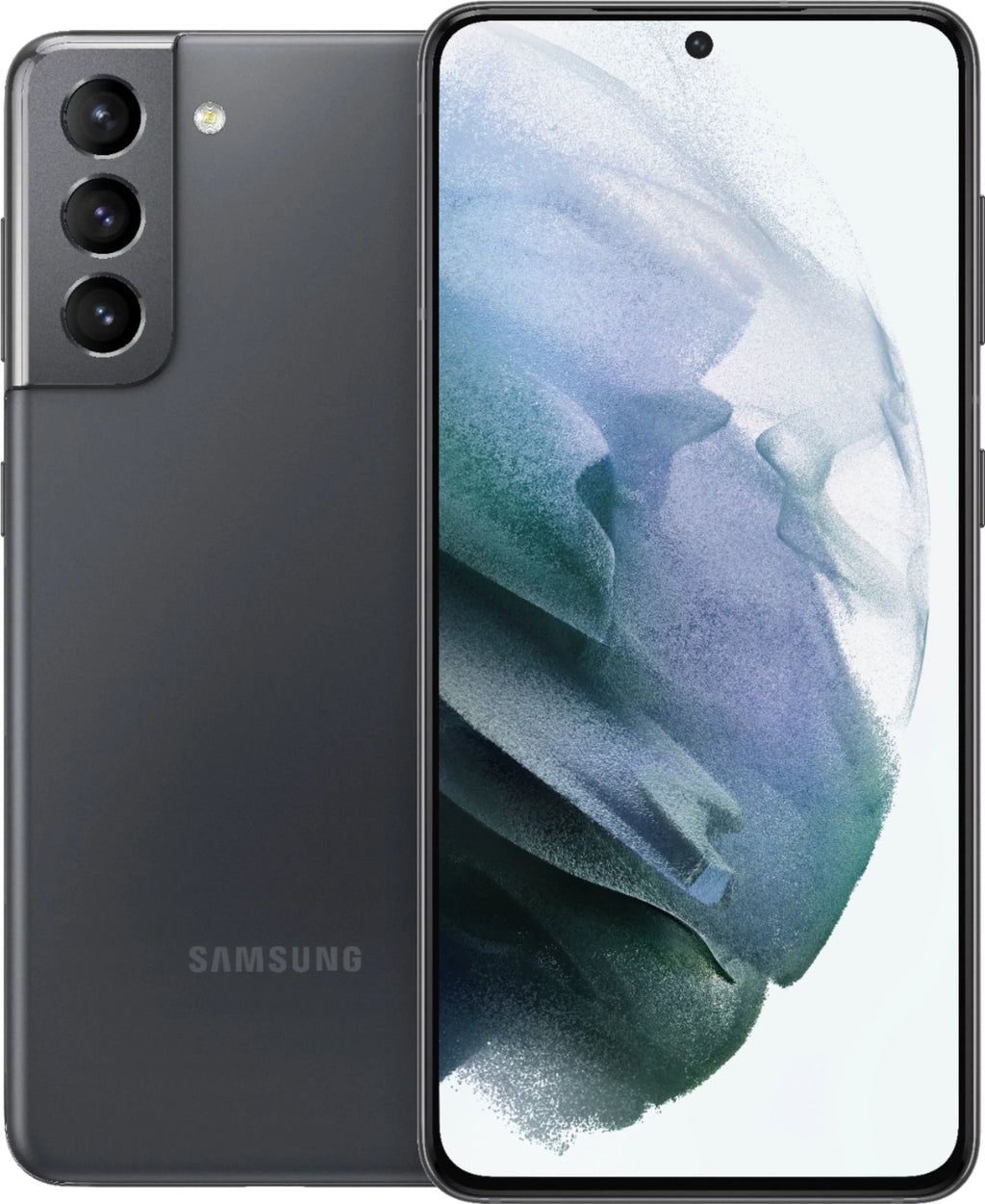 Samsung S21 Unlocked) (Fully (Refurbished: Pre-Owned G991U Smartphone Galaxy 5G Phantom 256GB Fair) Gray