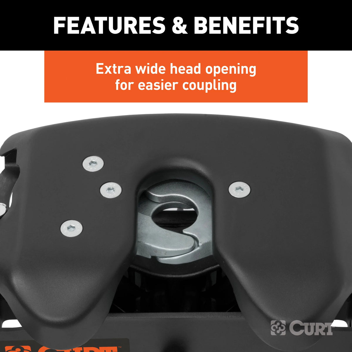 Head Q16 5th CURT Hitch Wheel