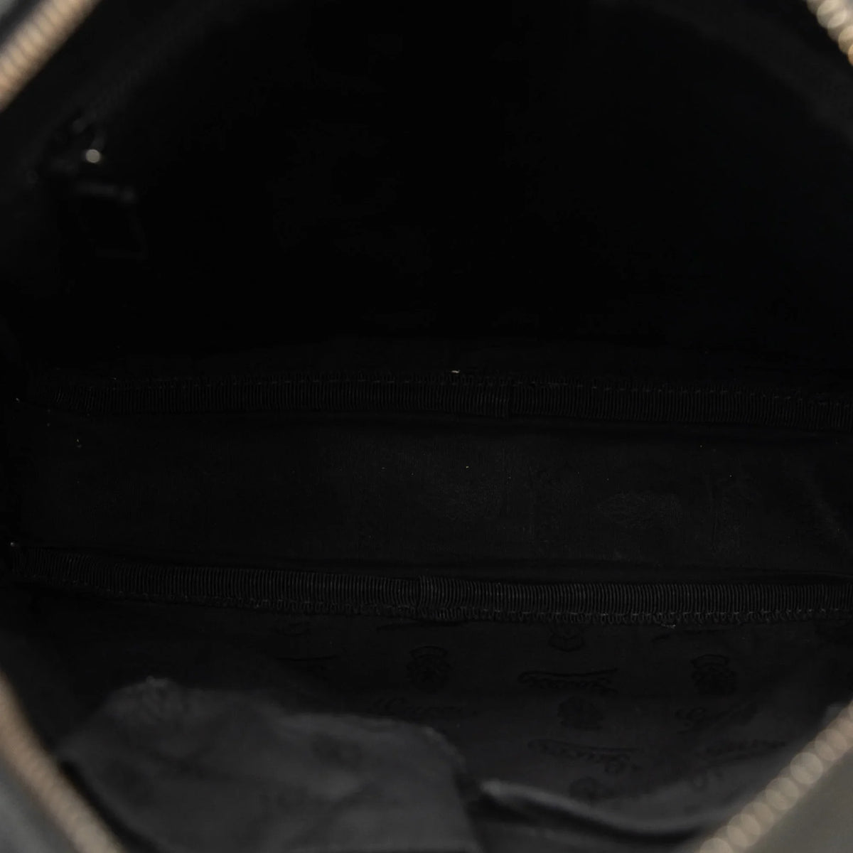 Fabric Canvas Imprime Pre-Owned Bag GG Gucci Unisex Crossbody Black (Good) Coated Authenticated