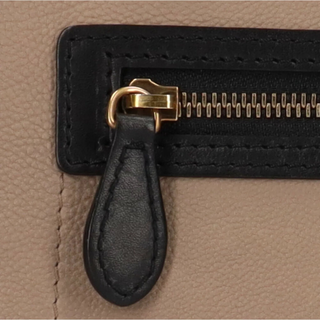 Pre-Owned Ladies Shopper Handbag Celine Leather Beige Luggage Micro (Good)