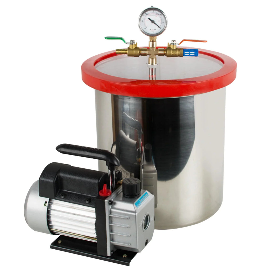 and Machine Remove Powerful Stainless Pump our Effortlessly Steel Silicone Vacuum Kit Air with Bubbles
