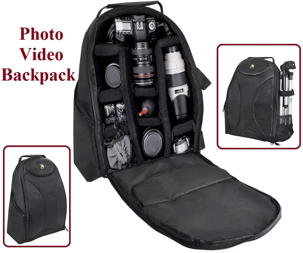 Bag For Camcorder Large Nikon Camera Case Backpack Canon Panasonic Sony Pentax Camera Samsung