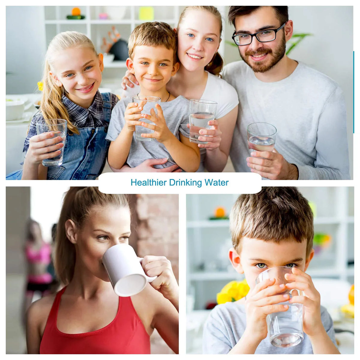 and Easy Filter, Chlorine Bad Filter Filter, Install Up of Faucet Reduces and Taste Water Heavy Metals, Dual to Mineral Water 99% Water pH Countertop - - Carbon Black Alkaline