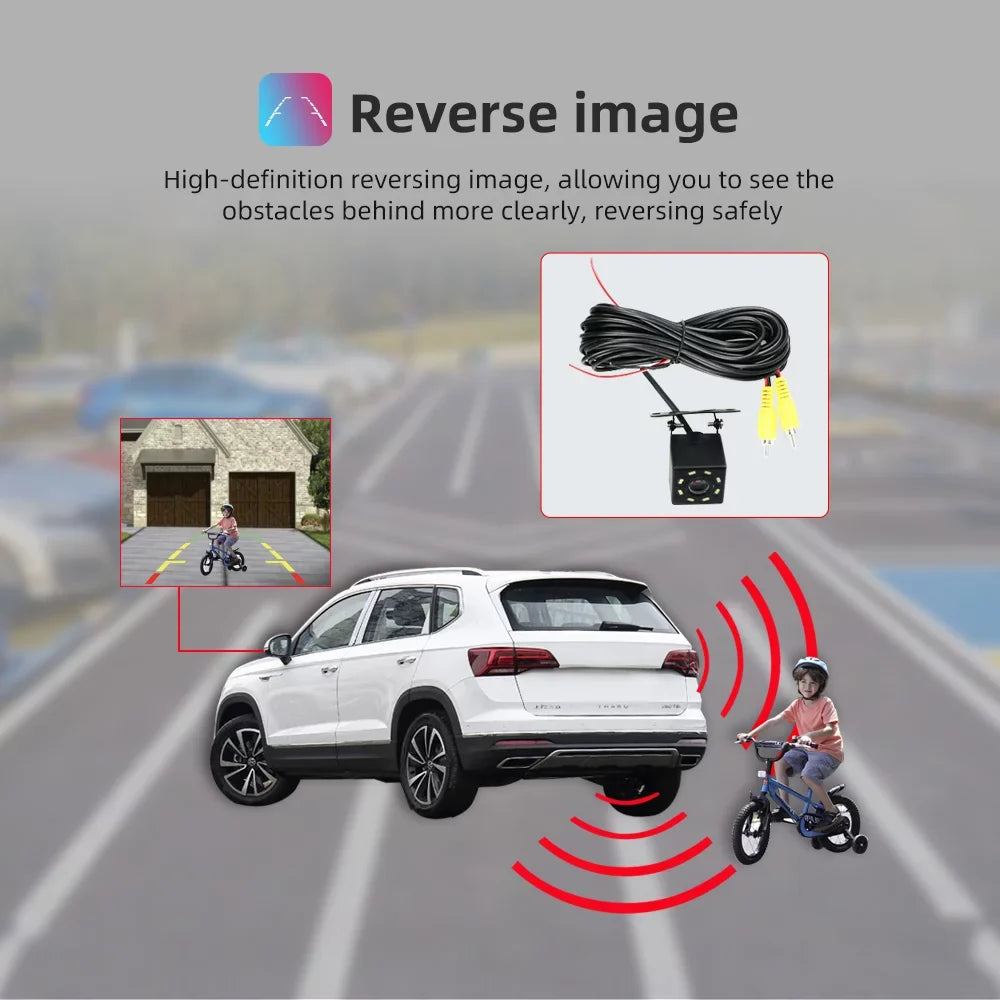 Inch Car Stereo 2+32G For Auto Bluetooth Android Toyota Support Radio, with Screen Link WiFi GPS Sienna Car Radio CarPlay Android 2011-2014 Mirror Roinvou Wireless Touch 9