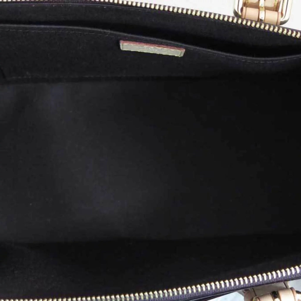 x Leather Louis Vuitton Amaranto Avenue Patent M93510 Bag Shoulder Pre-Owned (Good) Monogram Vernis Handbag Ladies Rosewood