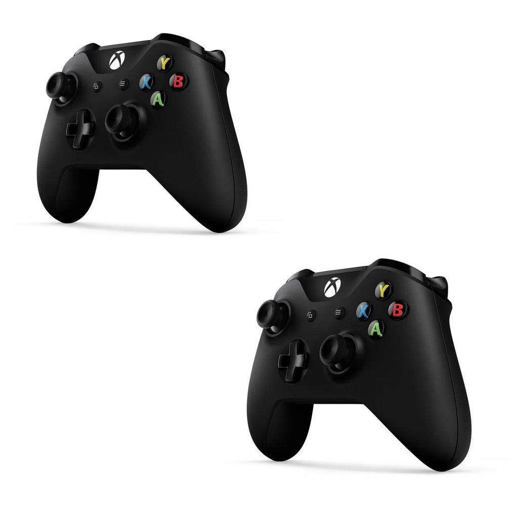 HD Pre-Owned 4K One Black Microsoft Controller, Bundle 1TB AXTION Xbox Kit 2 New) with BOLT HDMI Cleaning X Like with (Refurbished: Ultra