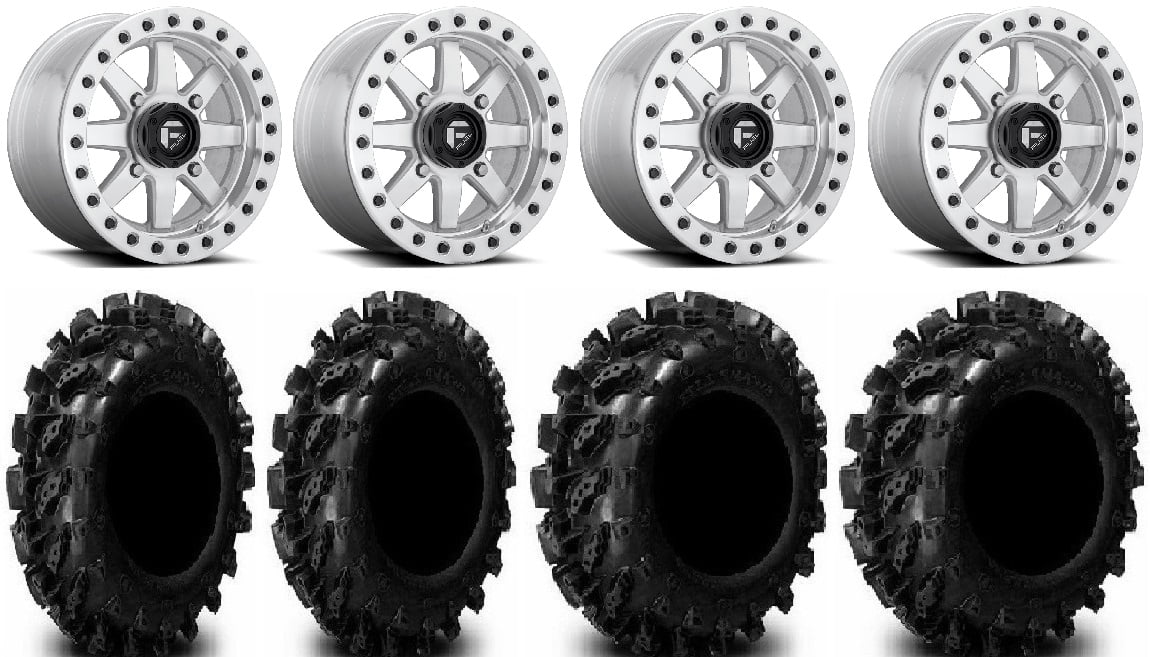 Polaris 14" Tires / / XP Wheels Swamp Mh RZR Bdlk XP Lite Maverick XP 900/1000 29.5" Fuel Ranger PRO 1000