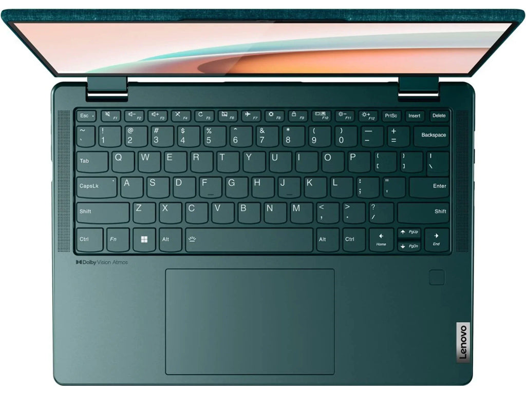 6 Card 5 Touchscreen 8GB AMD USB 13.3" Yoga 5500U, Backlit 360° SSD, 2-in-1 SnowBell PCIe 11, Lenovo 2TB RAM, WUXGA 32GB Dark Reader, Laptop, Win 2023 Keyboard, Ryzen Teal, Fingerprint