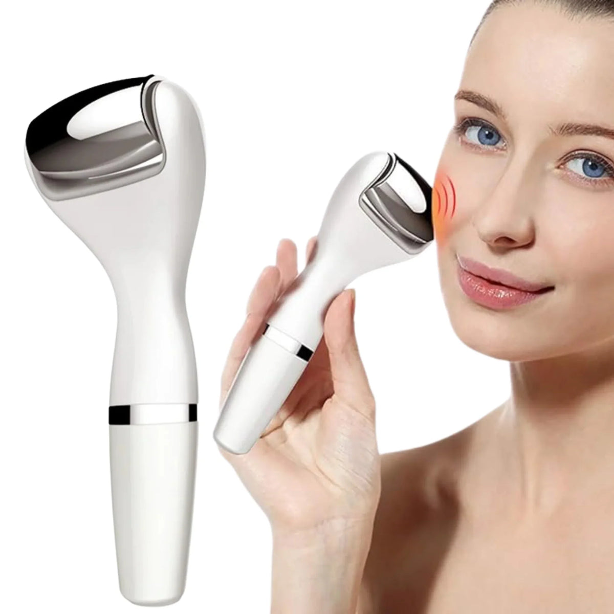 Anti-Aging Steel Face TOUCHBeauty with Roller Body Stainless Massager