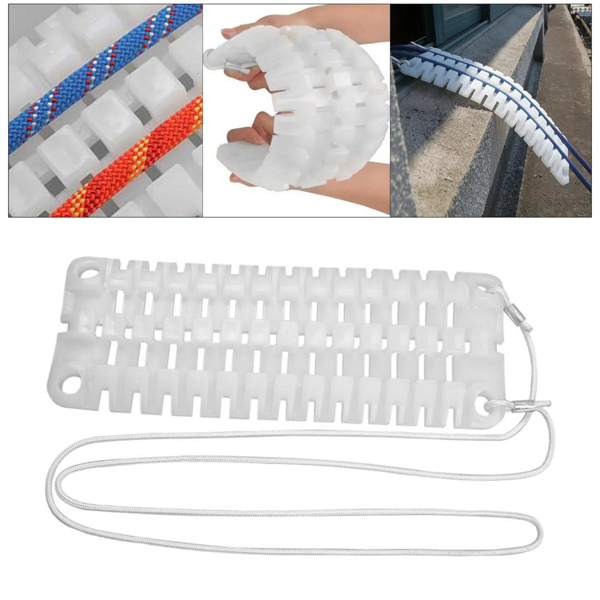 Rappelling Rope Rope Thickened Climbing Reduction Friction Arborist Outdoor Rock Equipment Abseiling Board