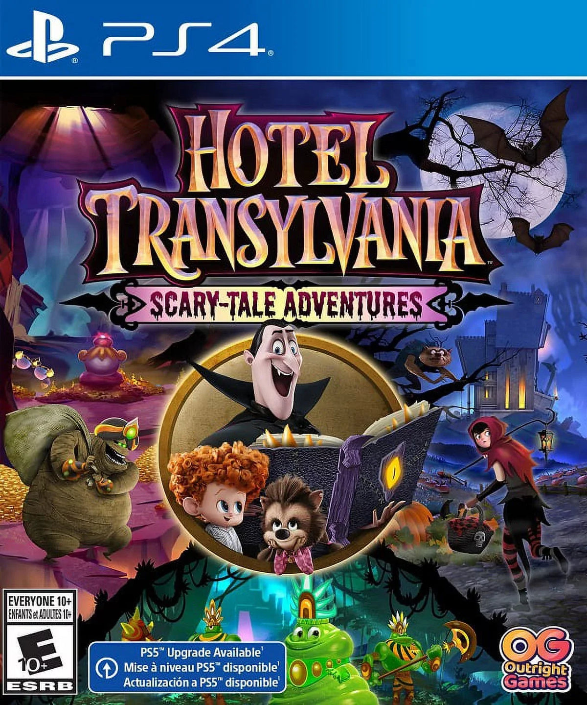 (Sony 4, 2022) Scary-Tale Restored Adventures Game Playstation Hotel Fighting Transylvania: (Refurbished)