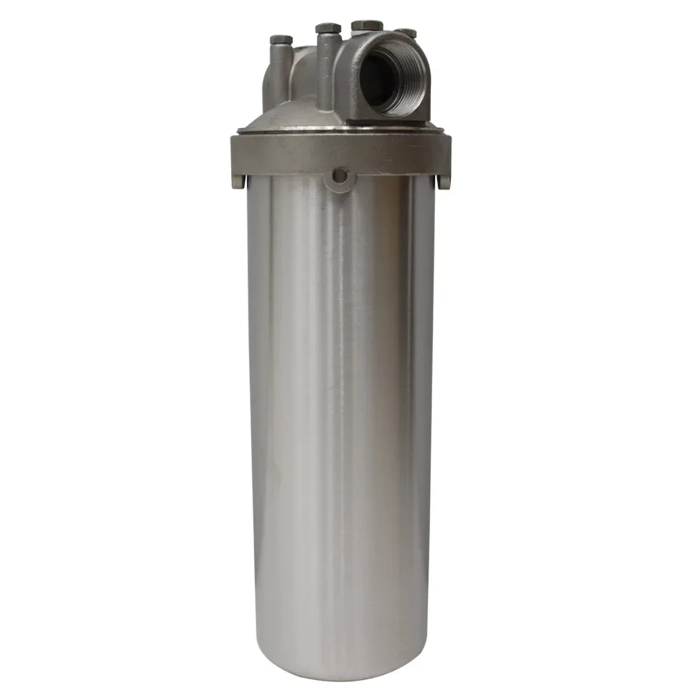 Water Heavy-duty Bracket Pressure PreAsion with 1"NPT Cartridges for Filter 10"L Housing