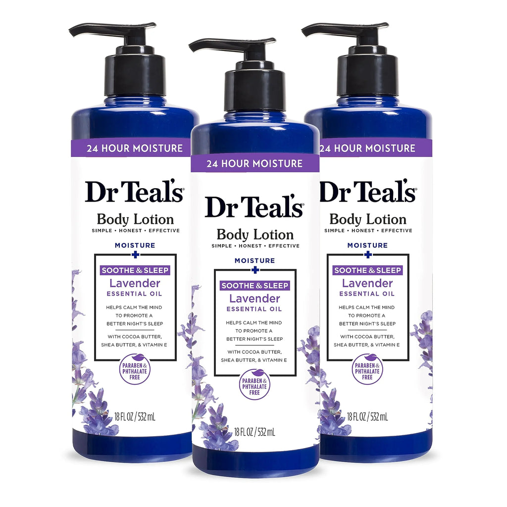 Oz Body (Pack Essential Dr Teal,S Oil, Lavender Fl Lotion, 3). 18 Of