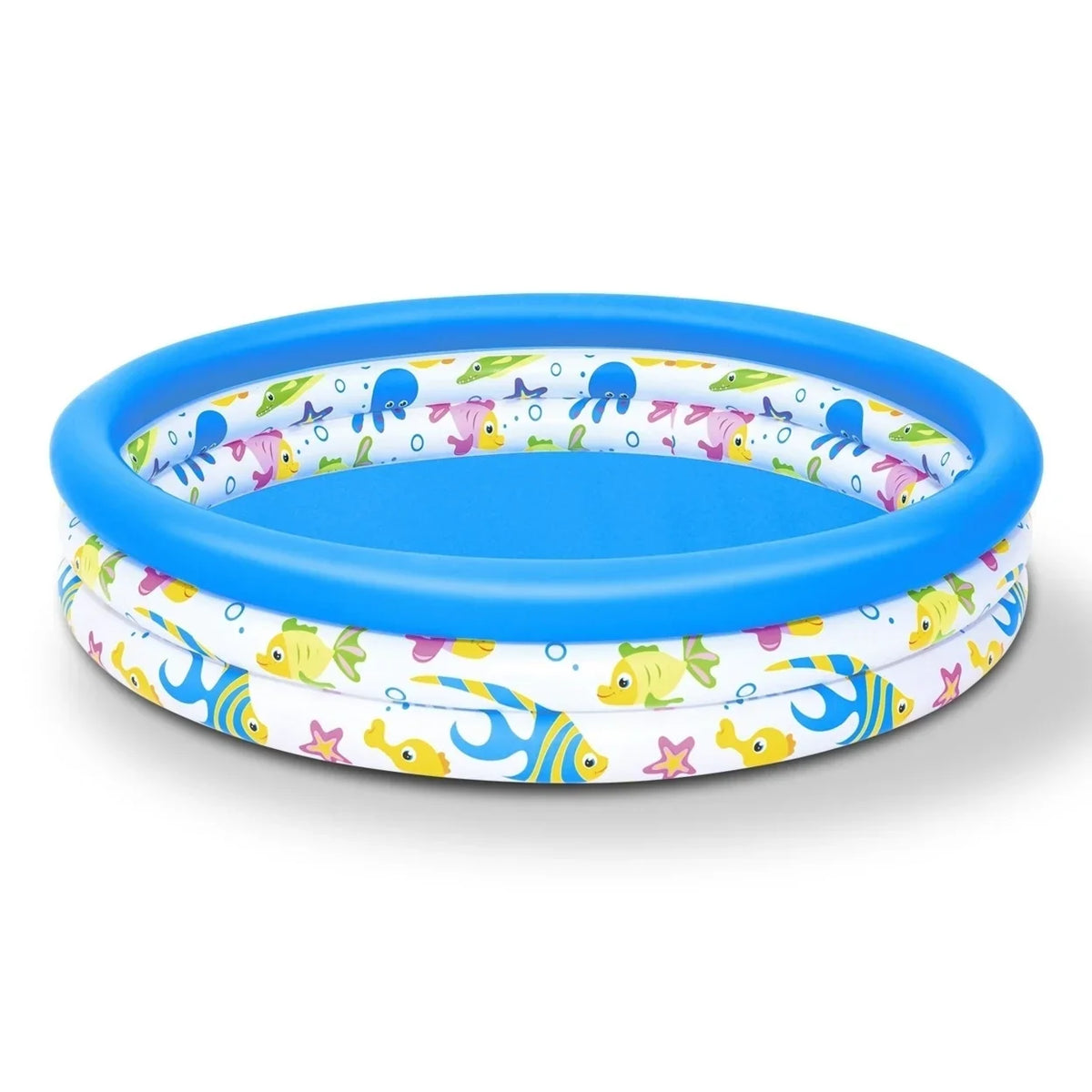 Pool Family Ball Inflatable For Swim Pool Kids 2 Pool Center 48x10In Foldable Swimming Blow Up