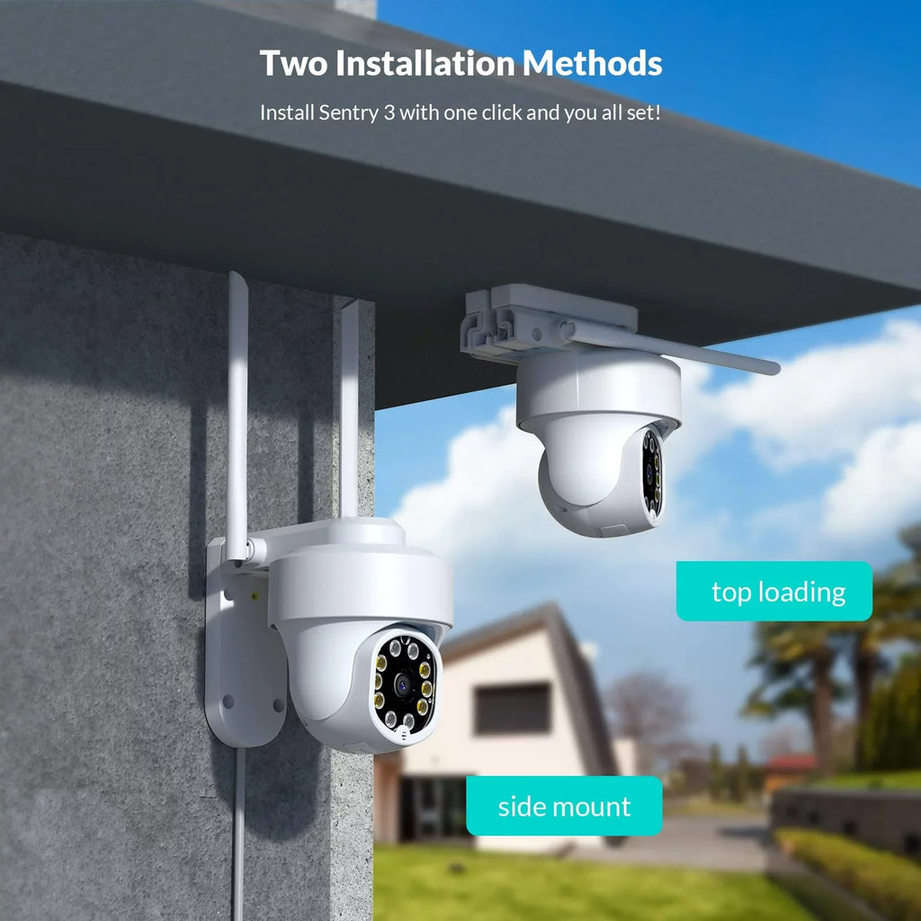 Netvue WiFi PTZ for Security Security Wireless System 2.4GHz Cameras 360° WiFi – Only Surveillance WiFi, Camera Home