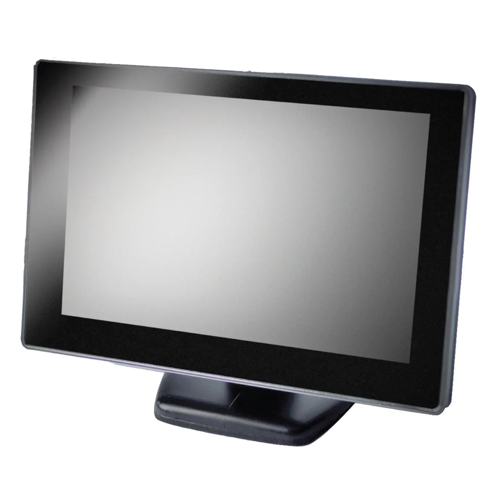 Monitor Vision with License-Plate Camera VTC175M Backup BOYO System Rearview System and Vehicle 5-Inch