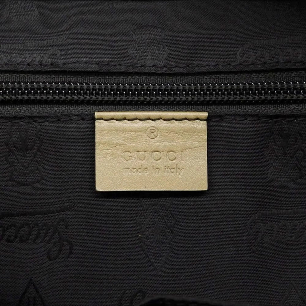 211138 Gold GG New) Implement 002123 Pre-Owned Handbag Bag GUCCI Tote (Like