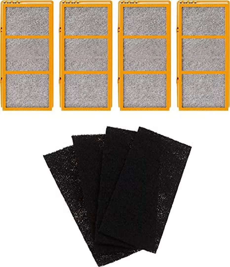 HAPF30AS-U4R HEPA Smoke Holmes with HEPA Grabber True AER1 Activated For Carbon 4 Filter Pre (4 Replacement Air + Filter Filters) Carbon 3-in-1 Air Purifier Filters