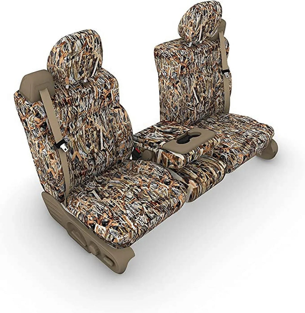 40/20/40 Seat in Opening F150 Console Headrests With Cab Ford Center Camo 2004-2008 and Split Front Super XLT Endura Adjustable F369