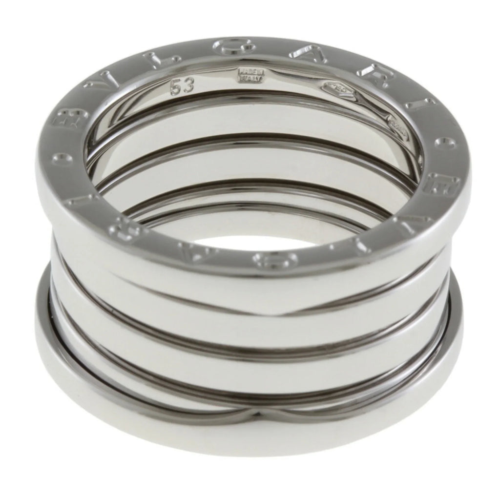 One Bvlgari Ring B-Zero Pre-Owned 12 BVLGARI B-zero.1 (Like Ladies New) BRJ10000000119403 Band 4 18K No.