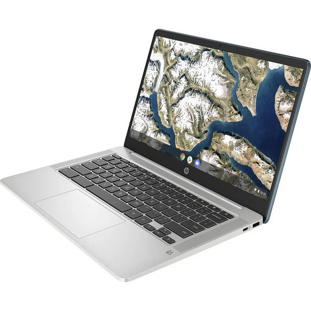 New HP 2.6 4 600 Glare DDR4 Chromebook Intel 14A-NA0070NR Chrome eMMC GHz 1.1 OS 32 Celeron Anti N4000 HD up 14" 5 GB to UHD Intel GB Graphics GHz