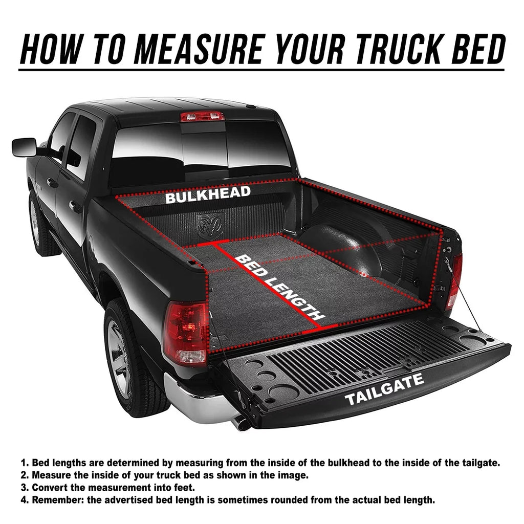 Tonneau 5 Short Ft Cover to For TTC-RU-045 Bed 2021 Vinyl Soft Fleetside Nissan Roll Frontier 2005 Motoring -Up DNA