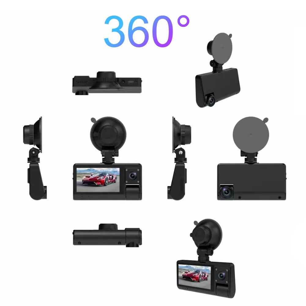 Video for Screen Dash Mirror, Camcorder with Touched Cam, Car Enhanced WIFI Dcenta Recording Interconnection Safety Auto