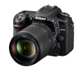 Lens with DSLR Nikon 18-140mm Camera D7500