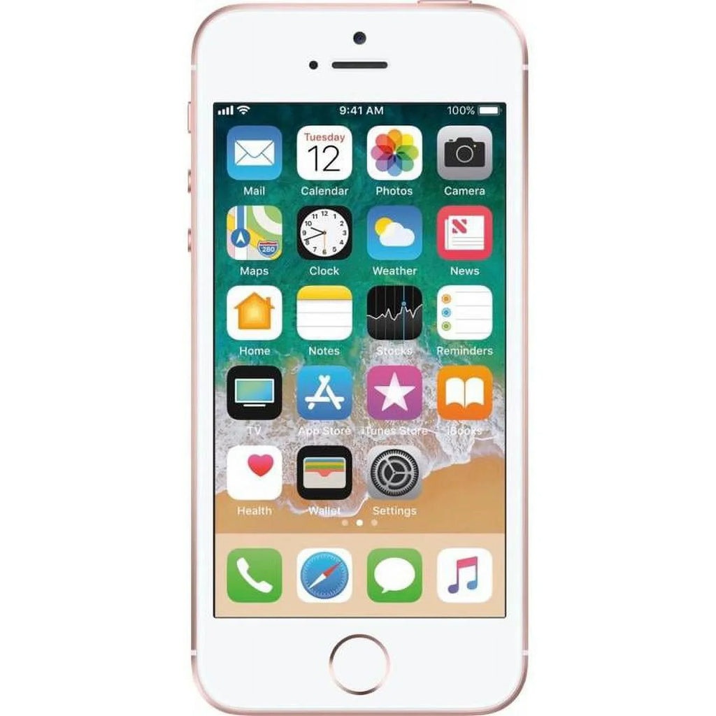 Rose Unlocked Gold Apple (Refurbished) SE 16GB, Restored iPhone GSM -