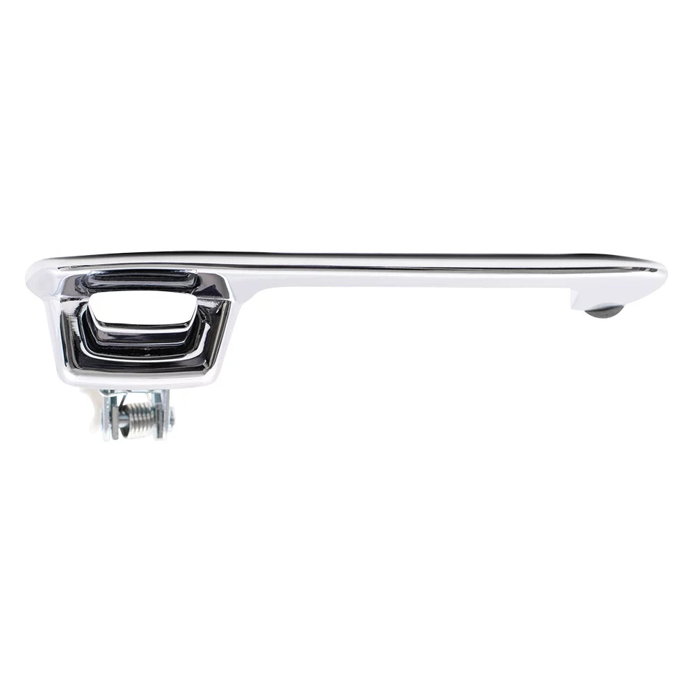 Fits Pickup D-SERIES 1991-1993 select: 55075648 DODGE Van Door with D200/D250 Rear Brock Truck Handle Chrome Passengers compatible Front SUV Exterior Replacement Outside