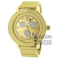 Steel Gold Tone Jojino Real Canary Rodeo Jojo Watch Stainless Solid 54mm Mens Dial Diamond Joe