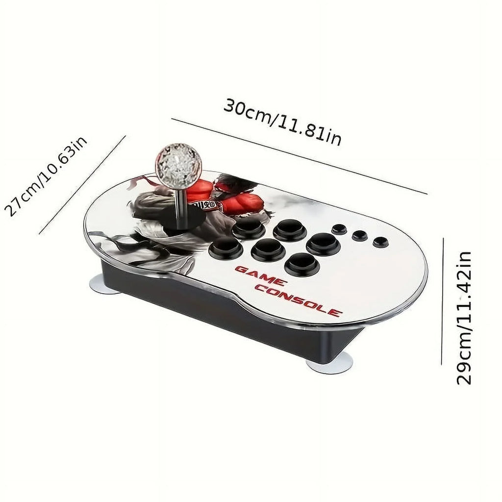 Stick, Wired Console, Game Support Video Wired CPS/GB/GBC/SFC/GBA/MD/PS1/FC TV Game Classic 2-in-1 HD Rocker Monitor Home On Box, Home Game Console Double Controller Game