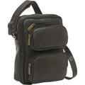 Pocket Leather Bag LD-082 Donne Mens Le Multi