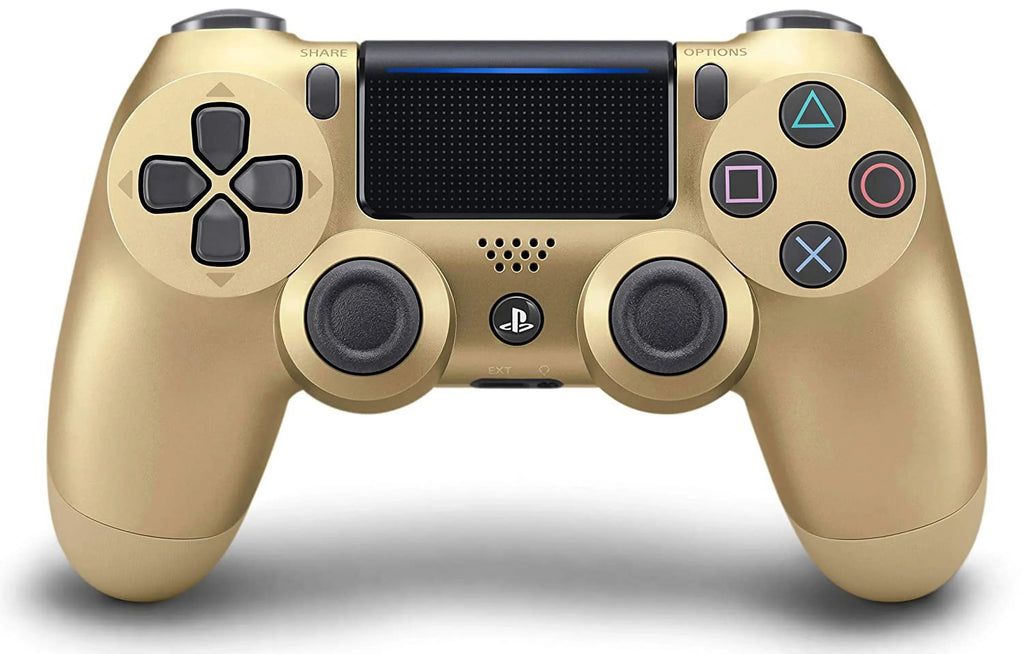 Controller BOLT For + Black Bundle. Gaming Dual Wireless PS4 Gold Pre-Owned Shock Console Like AXTION New) Controller PS4 (Refurbished: for Chatpad Sony