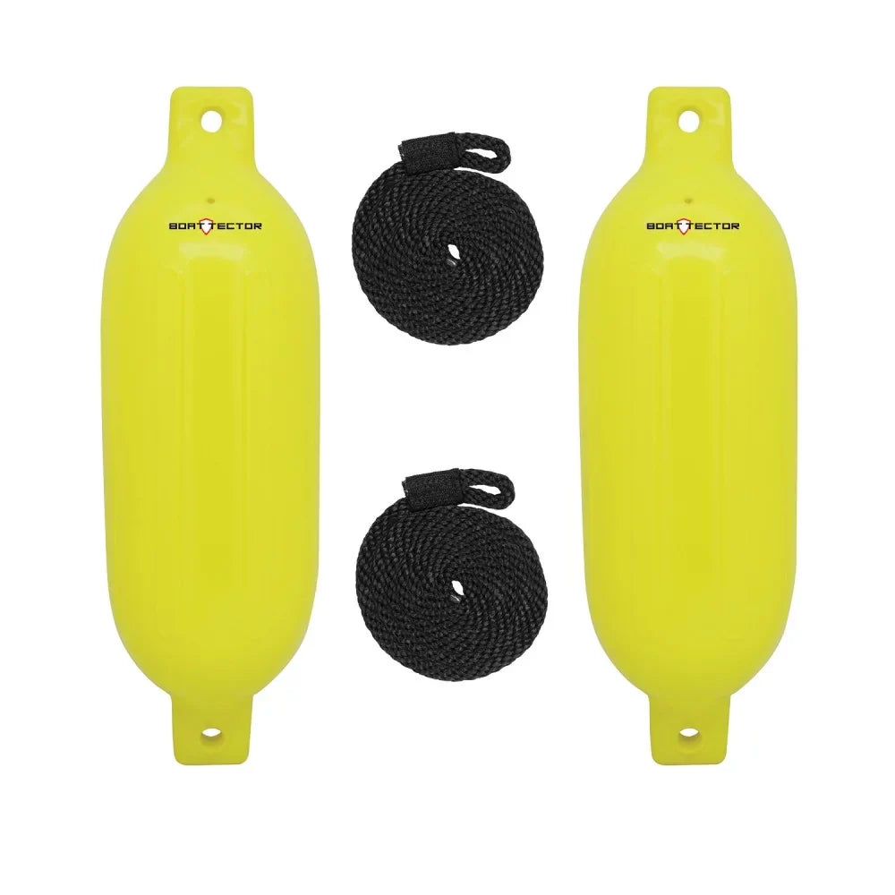 3006.7599 Neon 2-Pack Value Fender x Max 22", Extreme Yellow 6.5" - BoatTector Inflatable