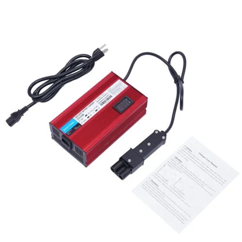 Charging Pin Battery Amp Trickle Golf 12 Plug Mode Charger Barrel Cart 48 2 Volt