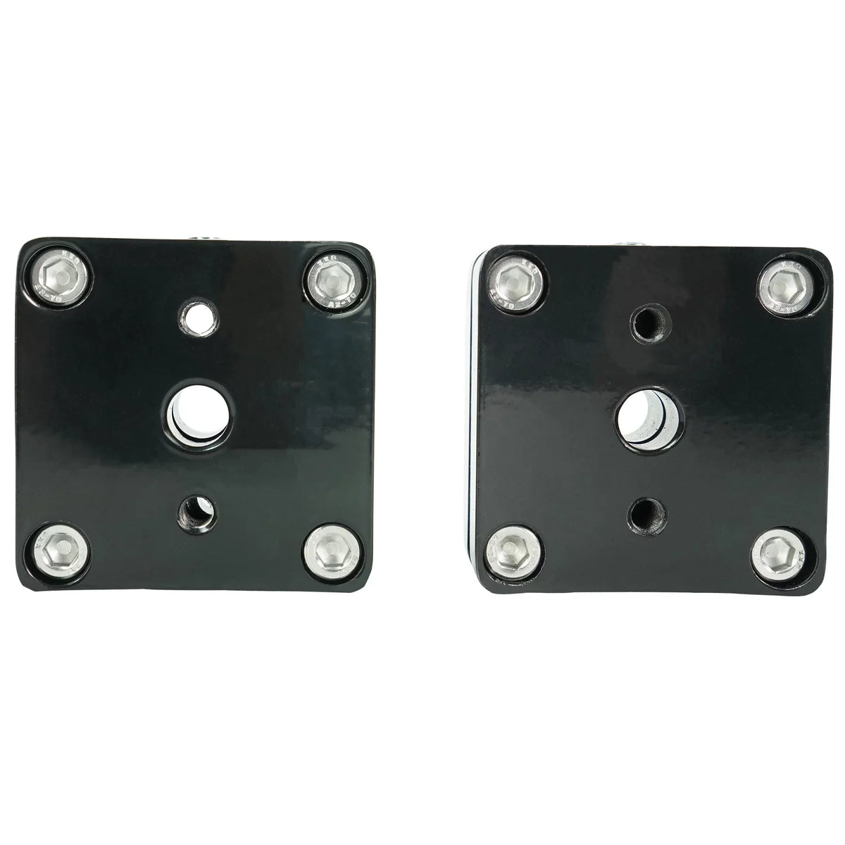 Mount Surface Rockville 5.25" Speaker 2) Black Swivel 360° Aluminum MAC525B Pods